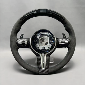 <span class=keywords><strong>Volante</strong></span> deportivo completo Alcantara LED <span class=keywords><strong>M</strong></span> para <span class=keywords><strong>BMW</strong></span> F06 F10 F11 F20 F21 F30 F31 F34 M3 F80 M4 F82 M2 F87 X5 E70 E71 E90 E92 - Product Image 1