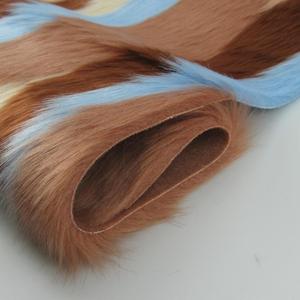 Jacquard High Pile Faux Fur Tecido Crina de Cavalo Falso para Vestuário/Casaco/Tapete - Product Image 1