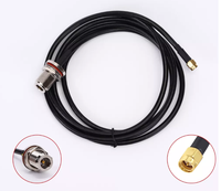 Câble coaxial RF à très faible perte ALSR400/ALSR300/ALSR240/ALSR200/ALSR195 avec connecteur mâle 50 K/N/TNC et gaine LSZH