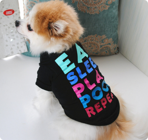 Maglietta per Cani di Piccola Taglia in Morbido Cotone, Abbigliamento Estivo per Cuccioli <span class=keywords><strong>e</strong></span> Gattini - Product Image 2