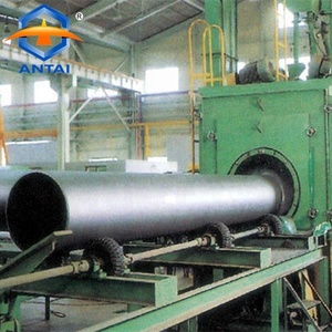 Machine de sablage interne pour tuyaux en acier ATHI, moteur contrôlé par PLC, buse rotative <span class=keywords><strong>à</strong></span> 360°, décapage automatique de la rouille et détartrage - Product Image 3