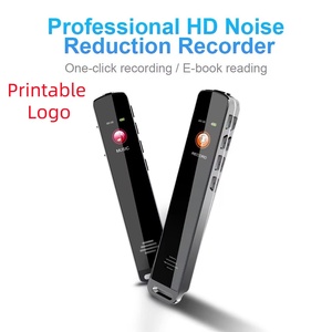Enregistreur vocal numérique professionnel HD à réduction de bruit avec écran couleur et fente pour carte TF pour réunions, conférences et e-learning - Product Image 1