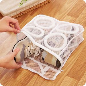 Custom Air-Flow Protective Shoe Organizer Anti-Deformation Laundry Bag Made Durable Polyester for Shoes Tools Airing Dry Washing - Product Image 1