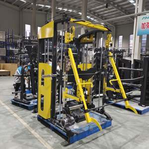 وصل حديثًا بيع بالجملة معدات صالة رياضية آلة متعددة الوظائف متعددة الوظائف الوزن مجانا رف - Product Image 5