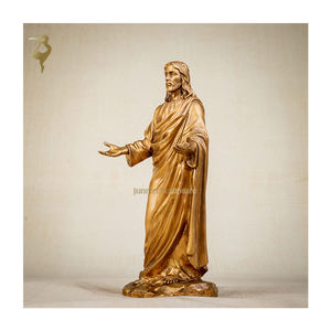 Décoration de vente chaude église d'intérieur une famille de trois religion sculpture de la sainte famille - Product Image 3