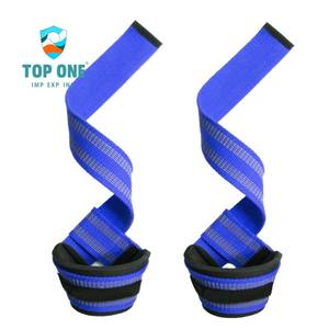 TopOne Logotipo personalizado Entrenamiento Ejercicio Fitness Levantamiento de pesas Gimnasio Muñecas Envolturas Correas de levantamiento de pesas - Product Image 5