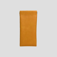 Étui souple en PU élastique pour lunettes avec ouverture à ressort, sac de rangement portable pour lunettes de soleil, organisateur quotidien pour lunettes