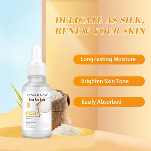 Suero Facial de Arroz Personalizado al por Mayor, Suero Antienvejecimiento, Eliminador de Manchas Oscuras, Productos Blanqueadores de Piel - Product Image 2