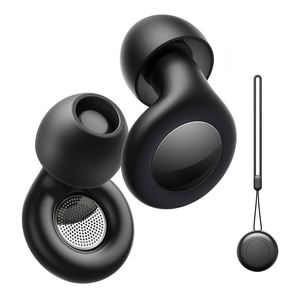 Bouchons d'oreilles insonorisants de sécurité pour le sommeil, haute fidélité, réutilisables, anti-bruit, ajustables, avec filtre pour dormir - Product Image 1