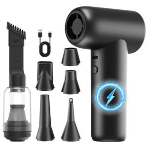 高効率圧縮空気ダスター ブラシレスモーター エアブロワー ターボジェットファン 充電式ポータブルミニエアダスターブロワー LED - Product Image 5