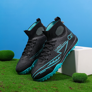 <span class=keywords><strong>Botas</strong></span> de <span class=keywords><strong>Fútbol</strong></span> de Tobillo Alto con Protección y Estabilidad Reforzada para <span class=keywords><strong>Césped</strong></span> <span class=keywords><strong>Artificial</strong></span> y Natural - Product Image 2