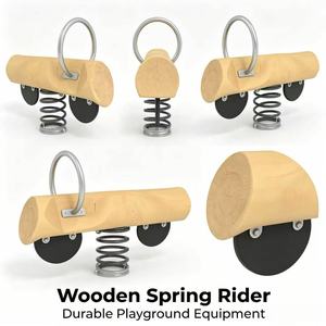 Novedad: Caballito Balancín de Madera <span class=keywords><strong>para</strong></span> <span class=keywords><strong>Niños</strong></span>, Equipo de Juego Infantil <span class=keywords><strong>para</strong></span> Exteriores, Ideal <span class=keywords><strong>para</strong></span> Parques - Product Image 3