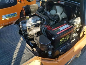 Carretilla elevadora hidráulica usada <span class=keywords><strong>Toyota</strong></span> de 3 toneladas, hecha en Japón, pequeña, segunda mano, precio bajo