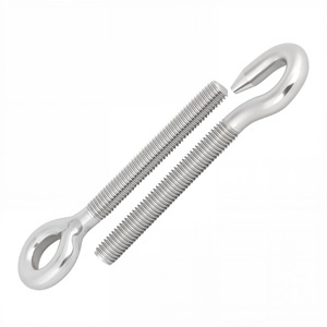 ANSI Standard 304 Stainless Steel Carriage <strong>Bolts</strong> M3 Thread Open Hook Fish Eye Screws Hex Head Ring Screws Sizes M4 M5 M6 M8 M10 - Product Image 4