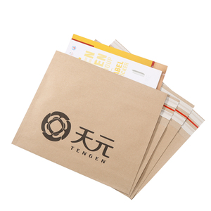 Hàng Mới Về Tài Liệu Mailers Redi-strip Tự Đóng Cửa Cứng Nhắc Ở Lại Phẳng Mailer Phẳng Kraft Paper Phong Bì - Product Image 3