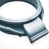 Joint d'étanchéité de porte de machine à laver DC64-03235A en caoutchouc pour lave-linge à chargement frontal Samsung, pièces de rechange, stock disponible, MOQ 10 pièces