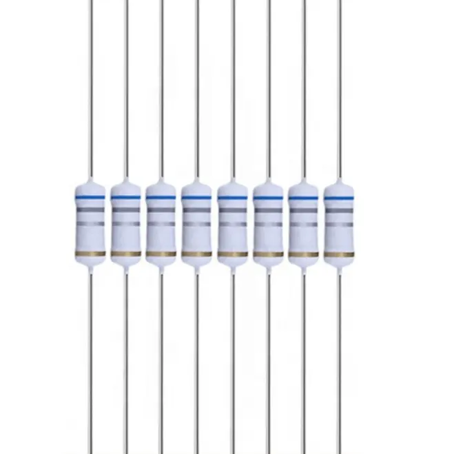 Điện Trở Nóng Chảy 0.22 Ohm 1 W 1 Watt Điện Trở Nóng Chảy 1Wattfusibleresistor Fuse Resistor 1.2 Ohm 100ohm J 30W