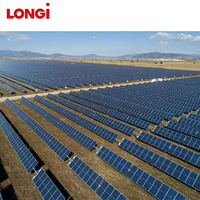 Sistem Panel Surya Hi-MO X10 Guardian LR7-72HVHF 650M LONGi 650W Tipe-N Topcon Tegangan untuk Indonesia Distribusi PV