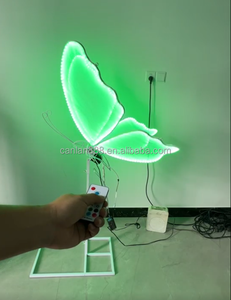 Lampada a Forma di <span class=keywords><strong>Farfalla</strong></span> Illuminata per Decorazioni Matrimoniali, Bestseller, con Telecomando, <span class=keywords><strong>Farfalla</strong></span> Automatica con Ali Colorate - Product Image 5