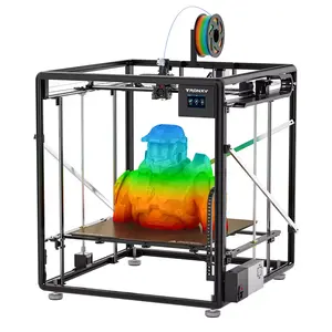 3D-принтер Tronxy VEHO 2022, двойная ось Z, размер печати 600*600*600 мм, цветной сенсорный экран 600 дюйма, FDM, 3,5