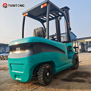 Forklift Elektrik Walkie 2 Ton Langsung dari Pabrik, Baterai Lithium, Penumpuk Pallet untuk Penanganan Material Gudang Ritel - Product Image 2