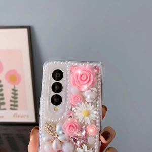 Sang Trọng Điện Thoại Trường Hợp Đối Với Samsung Z Gấp 2 3 4 5 Trường Hợp Bling Kim Cương Bìa Đối Với Samsung Z Lật 7 6 3 4 5 Trường Hợp - Product Image 5