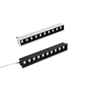 Difusor de Luz lineal LED esmerilado empotrado 5W 10W 15W 20W 30W 40W 45W Luz de matriz LED Blanco mate y negro mate - Product Image 5