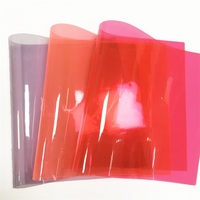 Großhandel Umweltschutz farbig super transparent PVC-Material wasserdicht für die Herstellung von Regenmantel Tisch matte