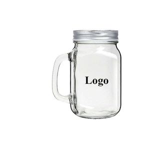 Mini bocal en verre transparent avec couvercles, impression de logo personnalisé, usage domestique, vente en gros - Product Image 1