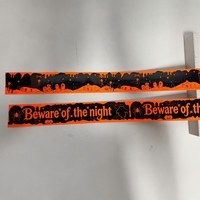 Ruban PET personnalisé pour Halloween, qui brille dans le noir, photoluminescent, ruban décoratif lumineux pour fête, escape room, décoration de bar