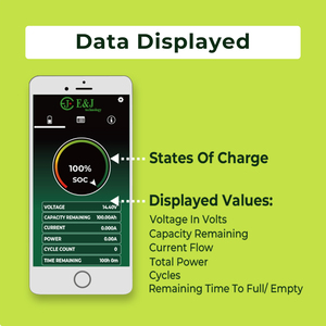 Monitor de Batería Bluetooth BM16 con Shunt Inteligente de 75A 150A 500A, Medidor de SoC LiFePO4 de 12V 24V 48V, Comunicación Personalizada para RV Solar - Product Image 6