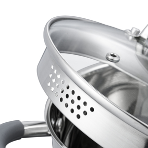 Juego de Ollas y Sartenes de Lujo de Alta Calidad Sin Recubrimiento, Utensilios de Cocina Aptos para Inducción y Gas - Product Image 4