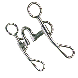 Bocados para Caballos de Acero Inoxidable Estilo Clásico para Prácticas de Exhibición, Herramienta de Montar Resistente y Suave, Manejo Fluido, Alta Calidad TALLIANS - Product Image 6