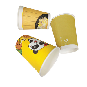 <span class=keywords><strong>Comida</strong></span> <span class=keywords><strong>para</strong></span> <span class=keywords><strong>llevar</strong></span> desechables biodegradables 14OZ vaso de papel de café con tapa - Product Image 6