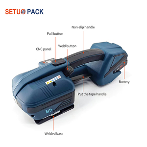 In Stock V2 Electric Strapping Tool Portable Strapping Machine for 13-16mm PP/PET Handheld Battery Wrapping Machine - Product Image 5