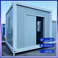Maisons conteneurs en panneaux sandwich en acier de 2,5 mm d'épaisseur, design moderne, certifiées CE, respirantes, ignifuges, à assemblage rapide
