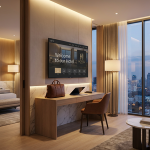 <span class=keywords><strong>TV</strong></span> Smart LED Senza Cornice 75/85/100/110/120 Pollici 4K HDR 144Hz per Hotel con Android WebOS - Product Image 1