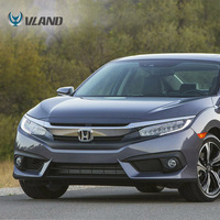 Conjunto de Faros Delanteros LED con Certificación DOT a Prueba de Agua para Honda Civic 2016-2020
