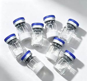 Factory Supply Empty Transparent Glass Vials 3ml 5ml 10ml For Cosmetic Freeze Dried Powder Bulk Custom Color Printing Quick Ship - Product Image 5