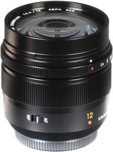 Objectif Panasonic LUMIX G Leica DG SUMMILUX, 12 mm, F1.4 ASPH., grand angle, professionnel, sans miroir, Micro Four Thirds - Product Image 4