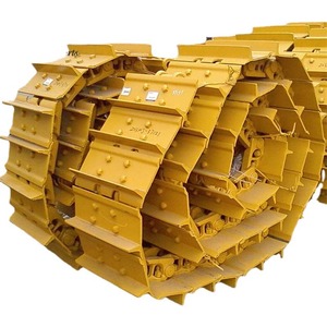 Ensemble de chenilles pour bulldozer Shantui 17M-32-07460, rails en acier, pièces de châssis, accessoires pour machines d'ingénierie - Product Image 1