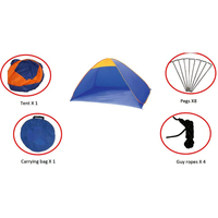 Leichtes Automatik-Strandzelt aus Stahldraht mit UV-Schutz Sonnenschutz-Markise für Reisen, Camping und Picknick Großhandel