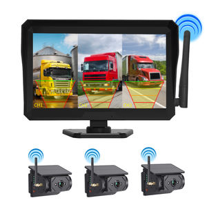 300 मीटर सिग्नल के साथ उच्च परिभाषा 10 इंच वायरलेस कार मॉनिटर, बस आरवी ट्रक के लिए रिमोट कंट्रोल आईपीएस टच स्क्रीन - Product Image 3
