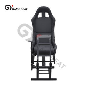 GY032 Asiento de Juego Personalizado con Estructura de Hierro para Simulador de Carreras, Compatible con Thrustmaster T150RS, T300RS, PC, Wii, <span class=keywords><strong>Xbox</strong></span> 360 - Product Image 1