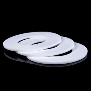 Uxcell Rondelles plates en PTFE Joint/Rondelle ID en PTFE 3mm OD6mm d'épaisseur 0.5mm Joint d'étanchéité de couleur blanche - Product Image 1