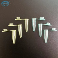 Tubes à centrifuger coniques stériles de 0,2 ml, tubes colorés à fond conique pour laboratoire