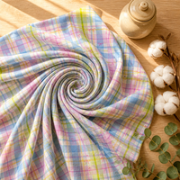 Nouveau tissu en popeline de coton imprimé floral coloré, biologique et écologique, pour robes, chemises et jouets pour femmes, doux, respirant, personnalisable OEM