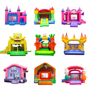 Castillo Hinchable Comercial Pequeño para el Hogar, Juguete para Niños con Pancarta, <span class=keywords><strong>Gran</strong></span> Valor en Oferta, Castillo Hinchable Bluey - Product Image 2
