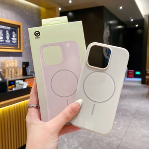 Ốp điện thoại TPU mềm năm <span class=keywords><strong>2025</strong></span> dành cho <span class=keywords><strong>iPhone</strong></span> 14 15 16 17 Pro Max, hỗ trợ sạc không dây từ tính, mặt mờ - Product Image 1