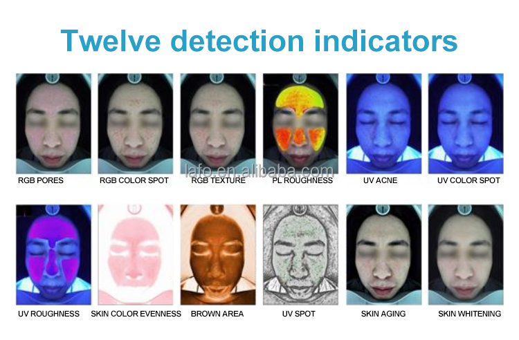 Professional skin analyzer machine Portable 3D skin analyzer skin analysis machine Magic Mirror facial analyzer